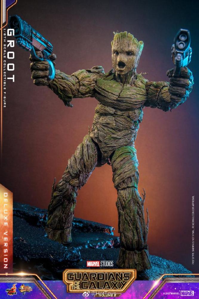 In Stock HOTTOYS 1/6 MMS706 MMS707 Guardians of the Galaxy 3 III Groot 1/6 Action Figure