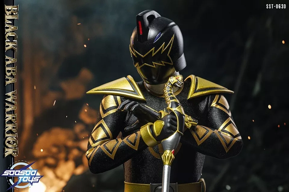 In Stock  Soosootoys SST-063D 1/6 Black Aba Warrior Collectible Action Figure