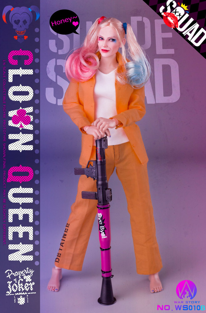 In Stock WAR STORY WS010B 1/6 Joker Clown Harleen Queen Figure Toy Deluxe Ver.