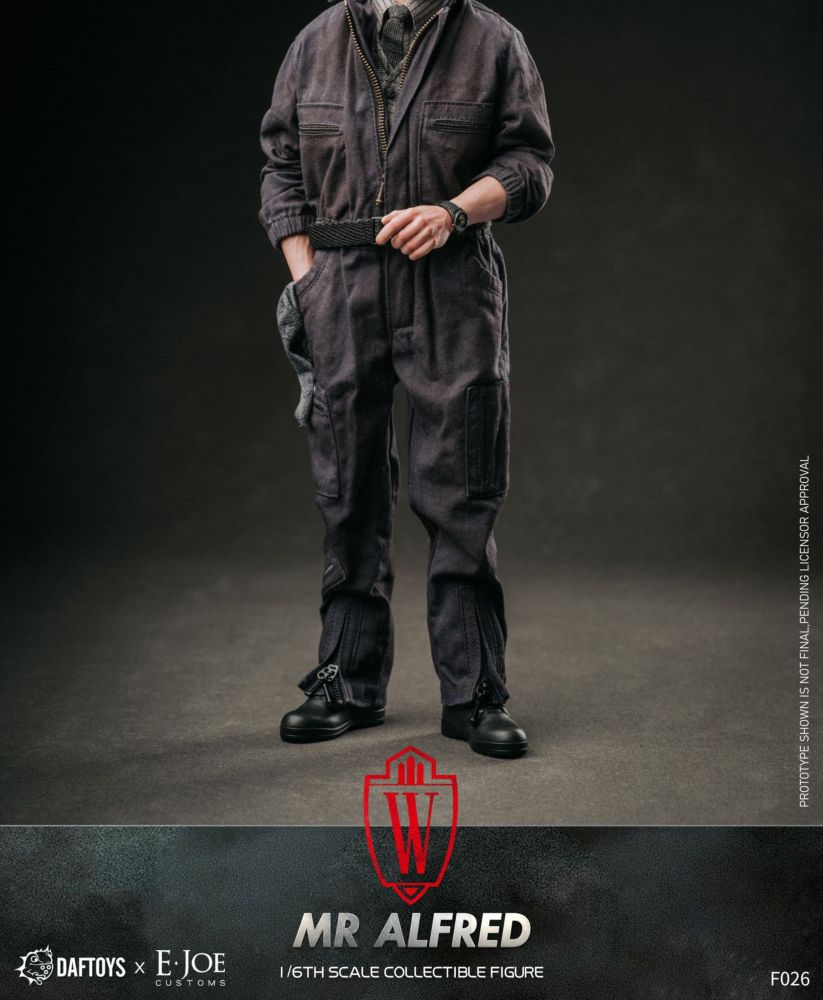 INSTOCK New DAFTOYS x E.JOE custom F026 1/6 Justice League Alfred 12" Male Figure