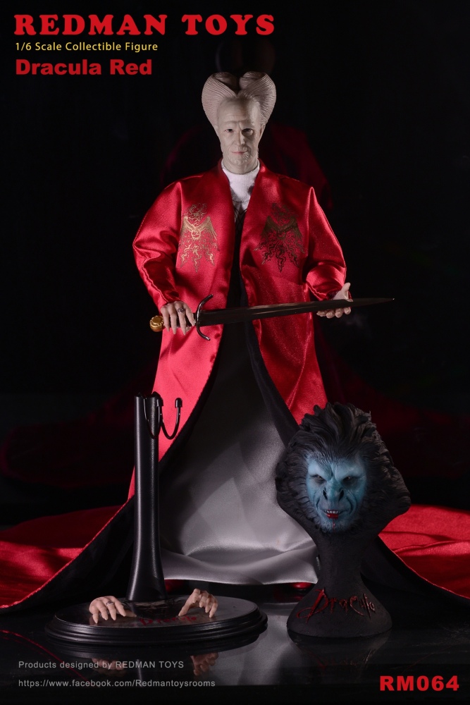 In Stock REDMAN TOYS RM064 1/6 Dracula Vampire 12" Male Action Figure Model Red