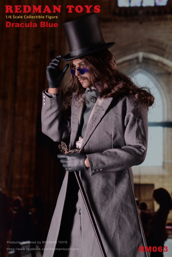 In Stock REDMAN TOYS RM063 1/6 Dracula 12" Collectible Male Action Figure Blue