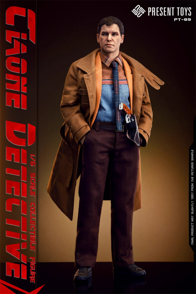 [Pre-order] PRESENT TOYS PT-sp89 1/6 Clone Detective Rick Deckard Action Figure Toy