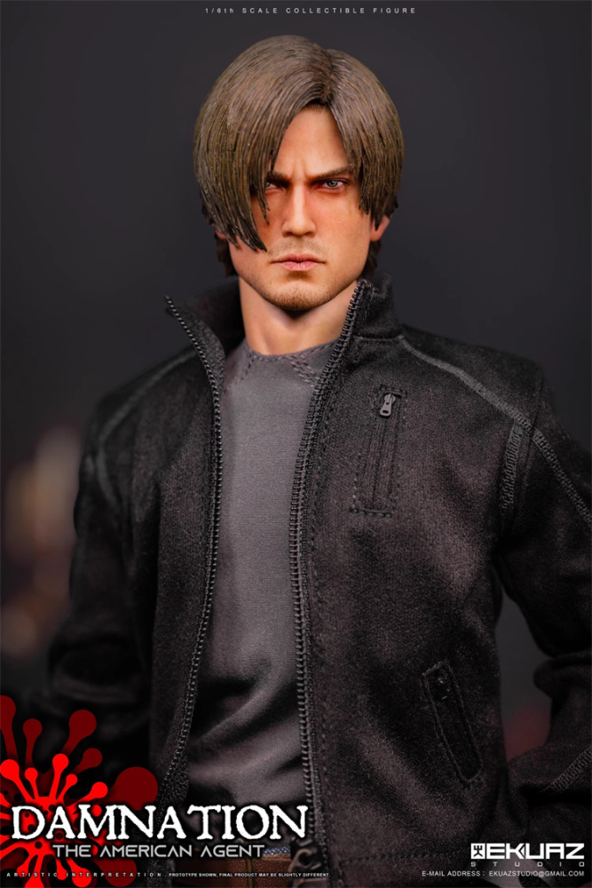 [Pre-order] EKUAZ STUDIO EKS09 1/6 Resident Zombie Evil Crisis Leon Action Figure