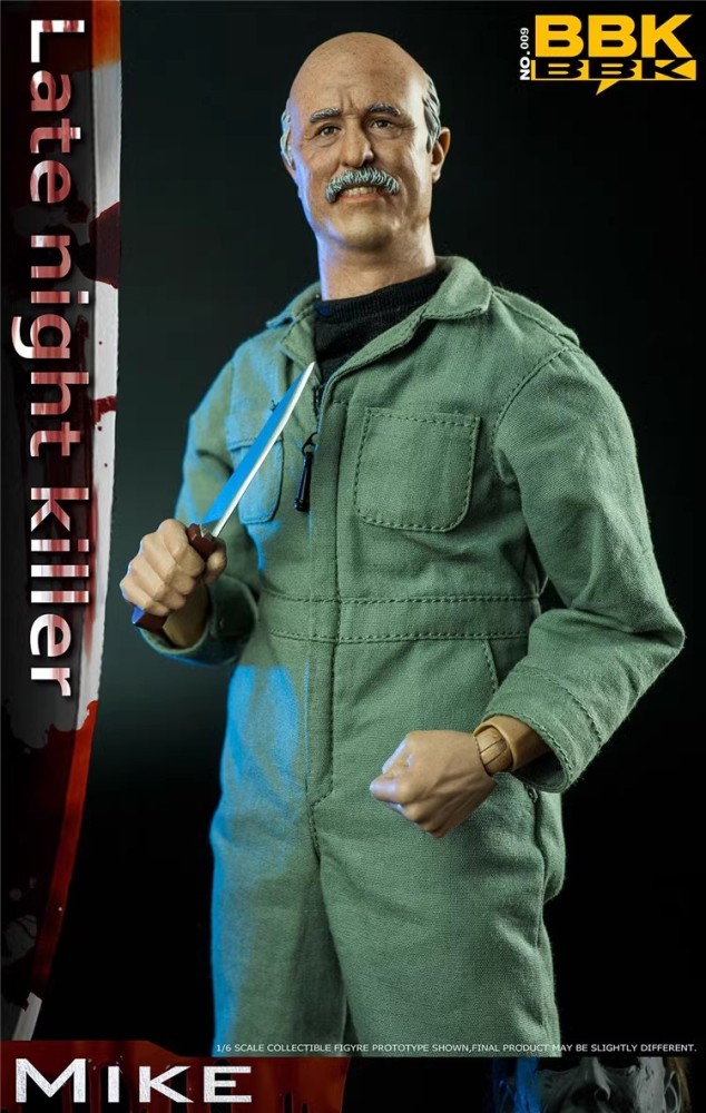 In Stock BBK009 Halloween Night 1/6 Killer Mike 12" Figure