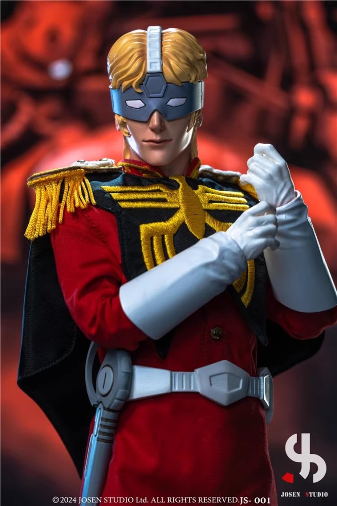 In Stock JOSEN STUDIO JS001 1/6 Red Comet Collectible Action Figure Model Toy