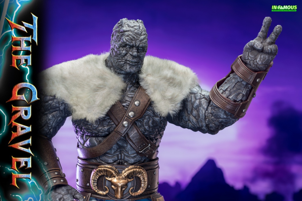 In Stock  IN-FAMOUS IF005 1/6 Thor The Gravel Korg Collectible Action Figure Toy