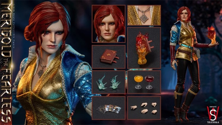 [Pre-order] SWTOYS FS064 1/6 Triss Merigold Collectible Female Action Figure Model