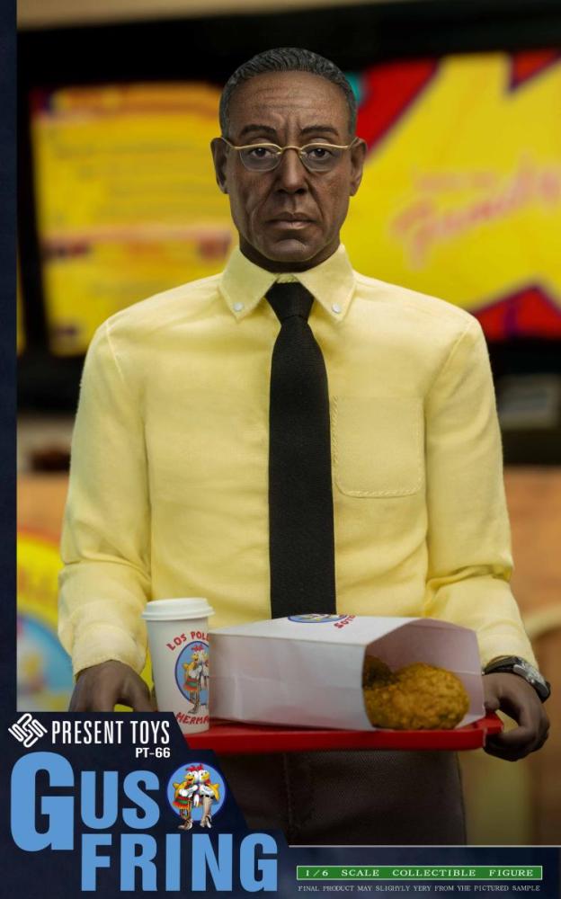 In Stock PRESENT TOYS PT-sp66 1/6 Gus Fring Collectible Male Action Figure Model
