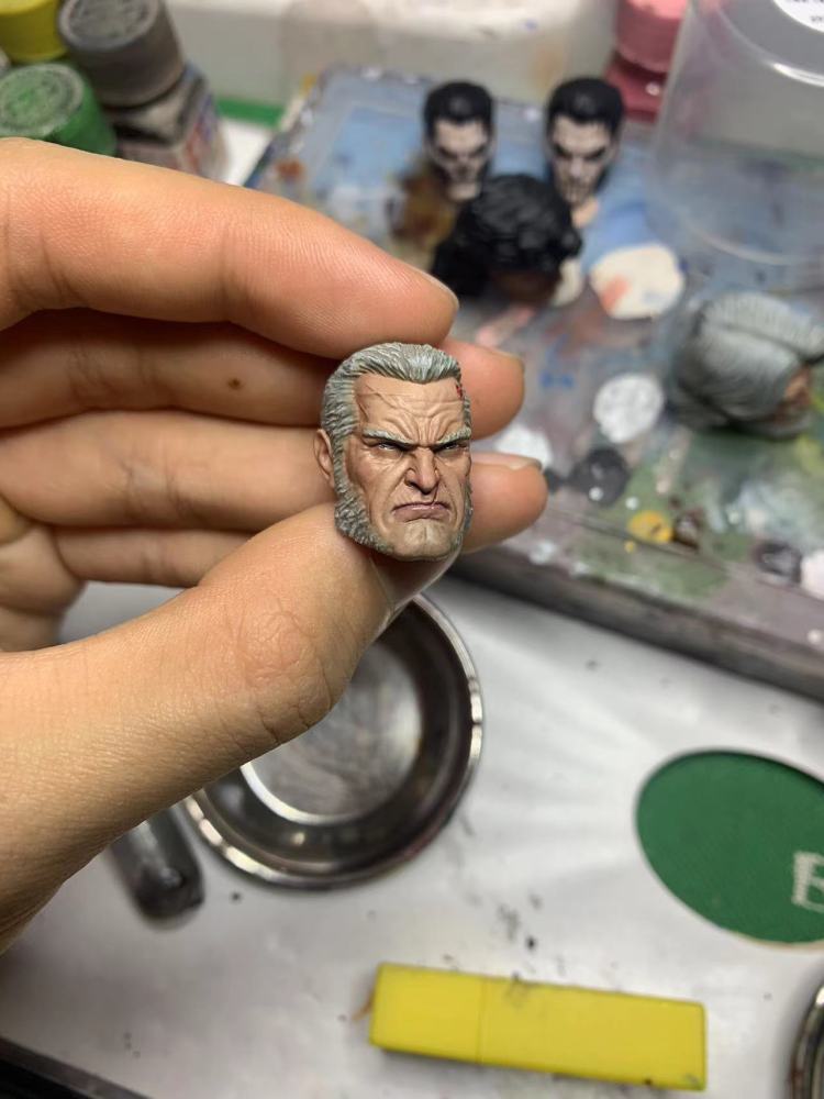 Logan 1/12th Headsculpt​​​​​​​