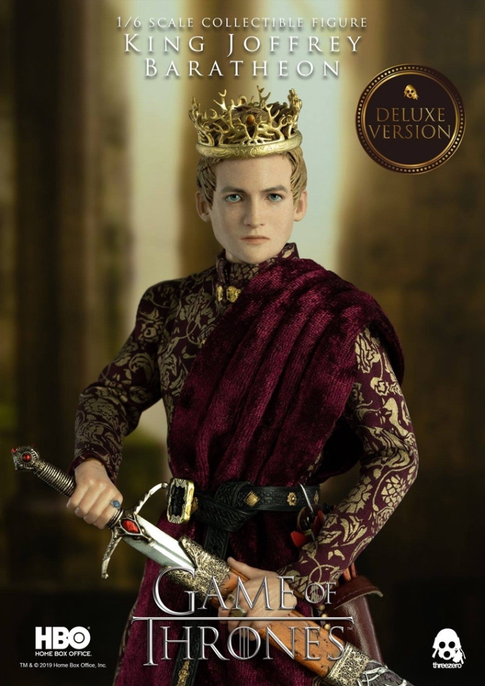 Threezero 3Z0070 1/6 Game of Thrones King Joffrey Baratheon Deluxe Ver Figure In Stock