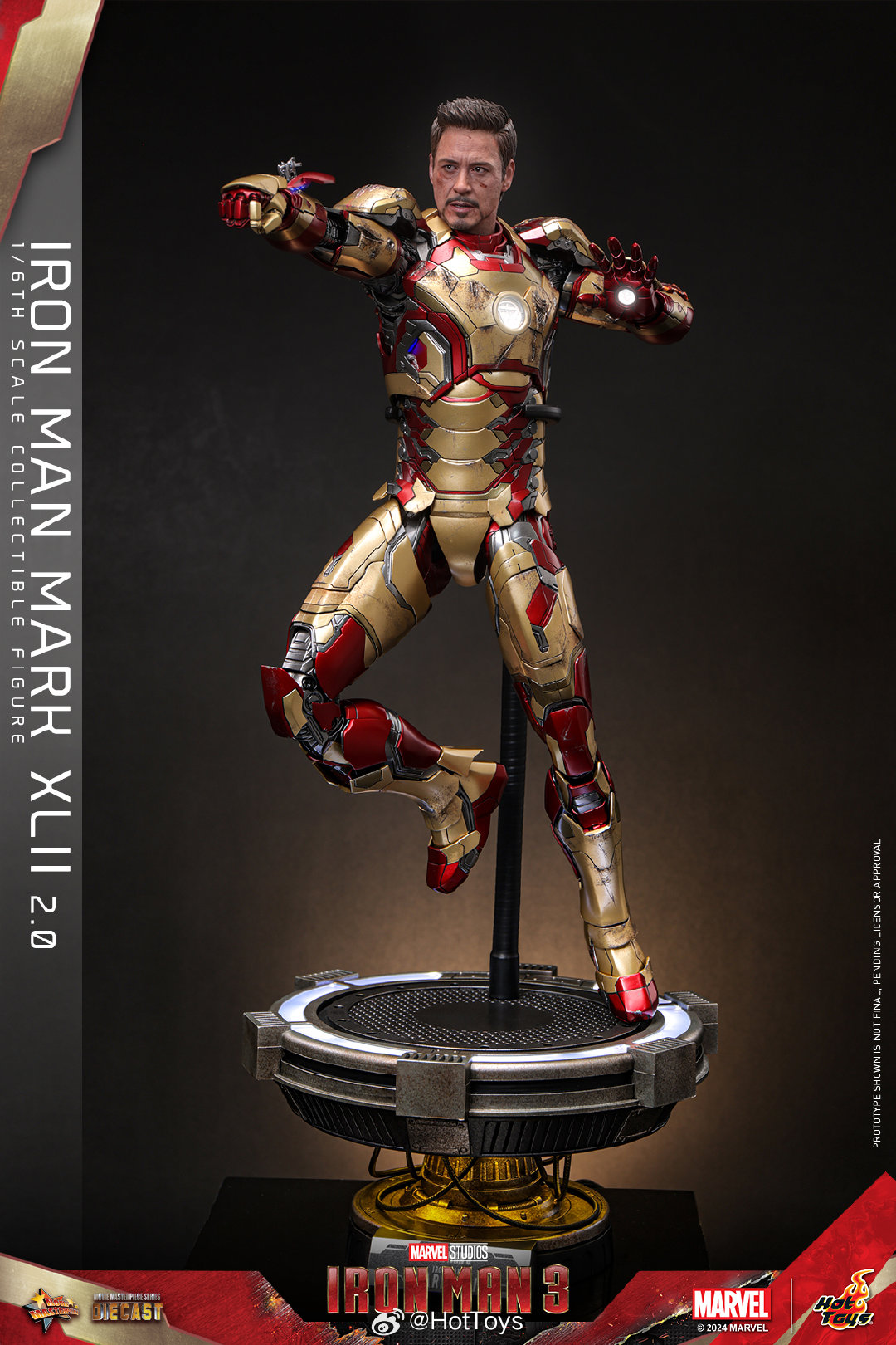 FIRST BATCH - HOT TOYS 1/6 MMS759D66B MMS758D65B IRON MAN MK