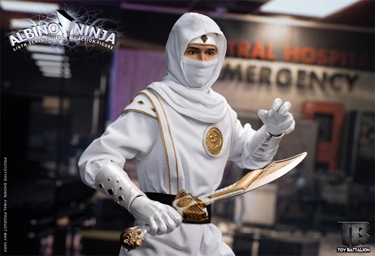 In Stock TOYS BATTALION TB011 1/6 Albino Ninja Collectible Action Figure Model