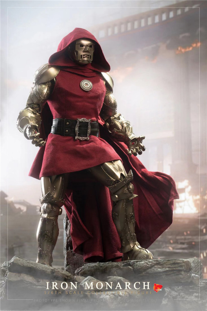 In Stock S-HERO SH003 1/6 Iron Lord Action Figure