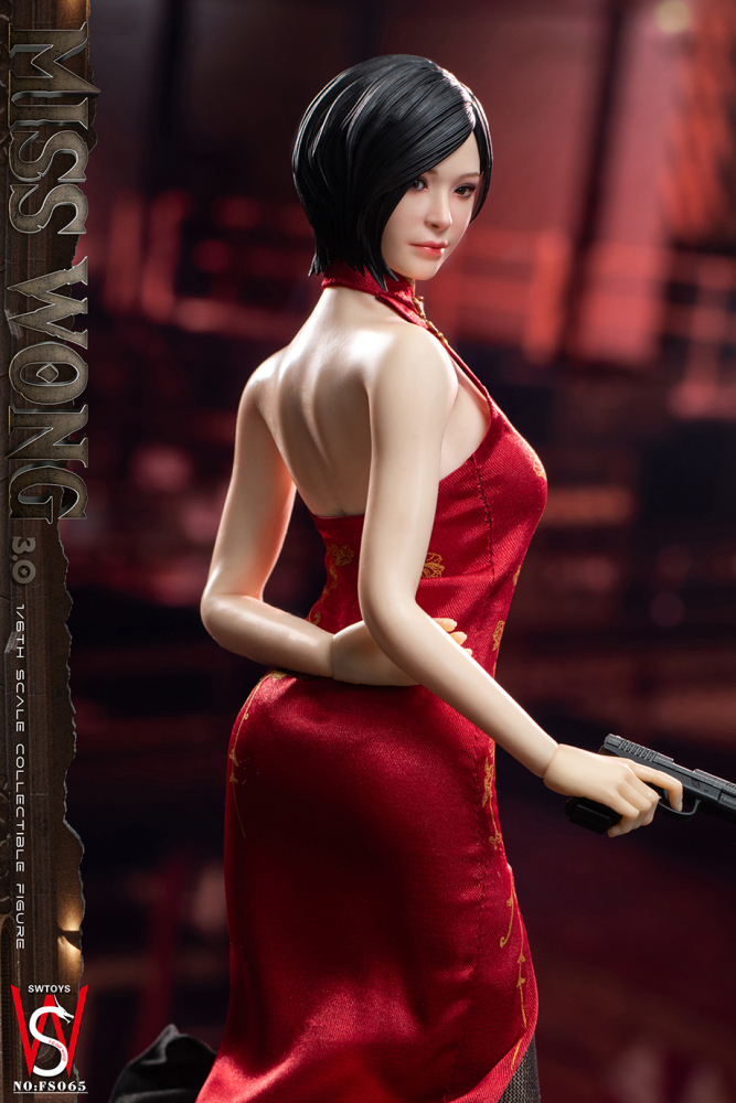In Stock SWTOYS FS065 1/6 Miss Wong Collectible Female Action Figure Model