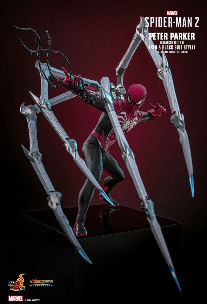 In Stock Hot Toys VGM66 spiderman 2 Spider-Man Peter Parker Advanced Suit 2.0 1/6 Figure
