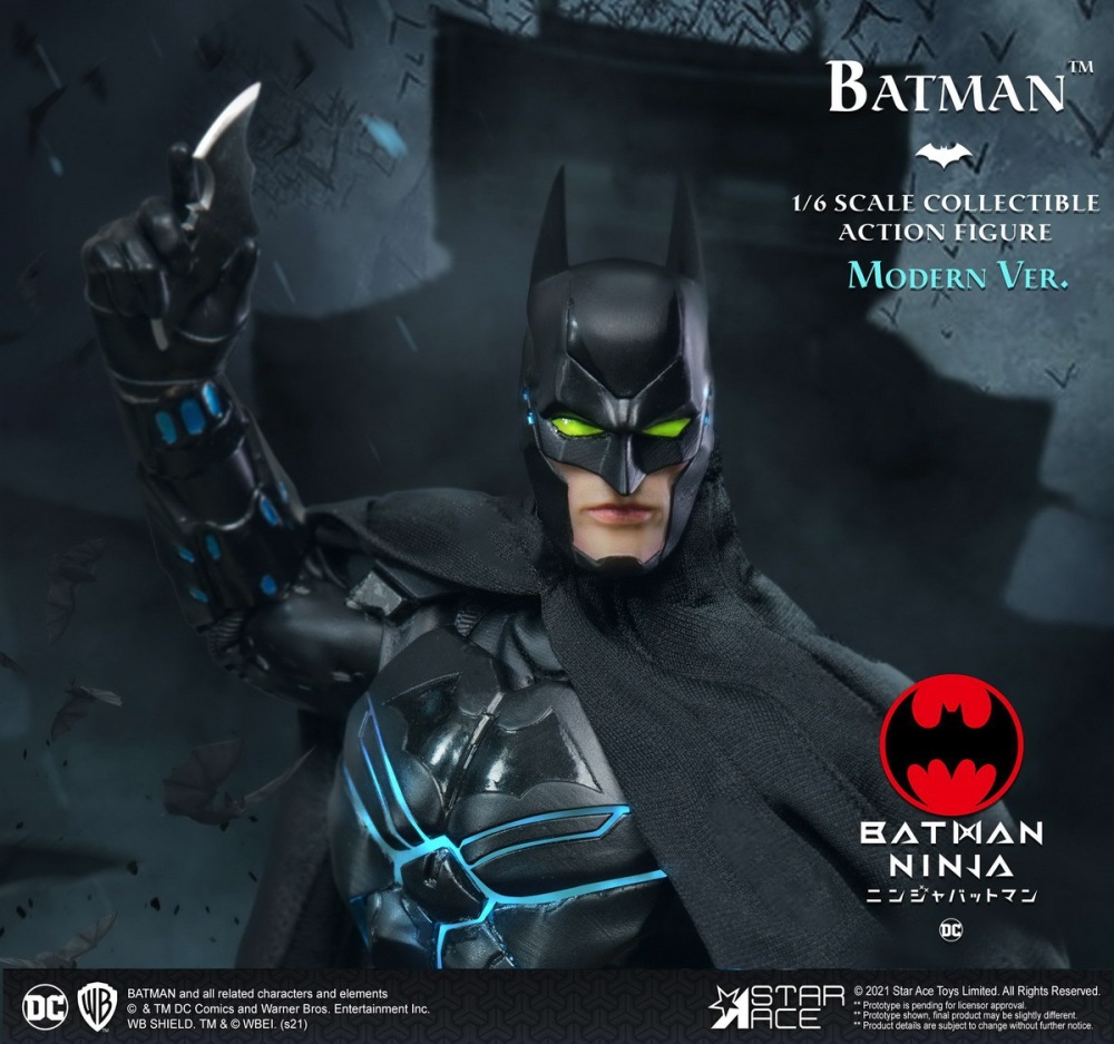 IN STOCK Star Ace Toys 1/6 SA0103 Ninja Batman Bruce Wayne Action Figure  Deluxe