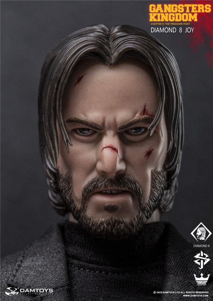In Stock New DAMTOYS GK028A 1/6 Gangsters Kingdom DIAMOND 8 JOY Action Figure