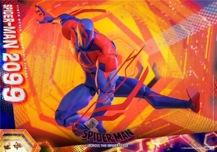 In Stock Hot Toys MMS711 Spider-Man: Across the Spider-Verse Spider-Man 2099 Figure