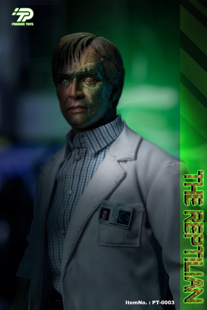 In Stock  PREMIER TOYS PT-0003B 1/6 The Lizard Dr. Connors Action Figure