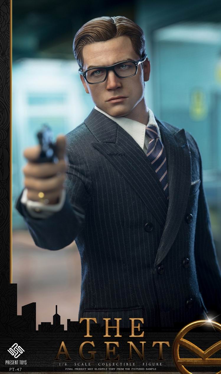 In Stock New PRESENT TOYS PT-sp47 1/6 Kingsman Eggsy Action Figure