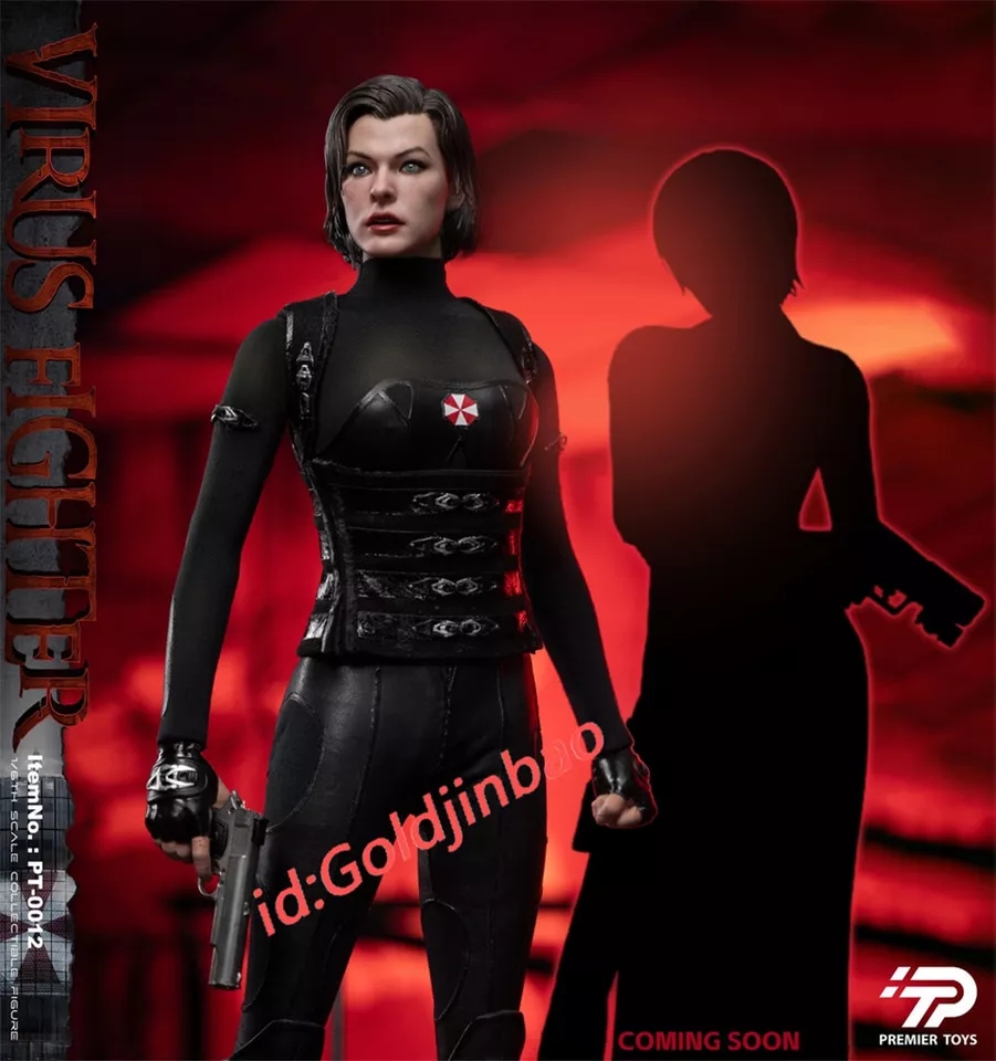 Premier Toys 1/6 アクションフィギュア ウイルスファイター Pre-order] Premier Toys PT-0012 1/6 Virus Fighter Alice