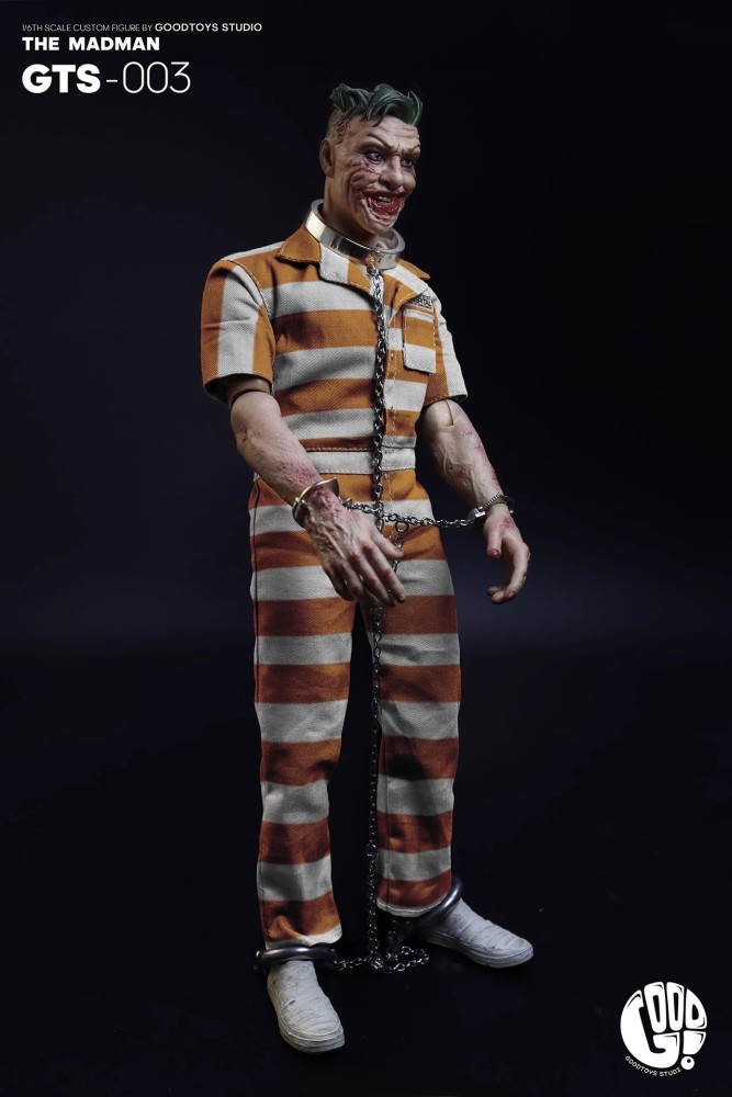 In Stock Goodtoys GTS-003 1/6 The Batman Prisoner Clothing Joker 12" Action Figure Toy
