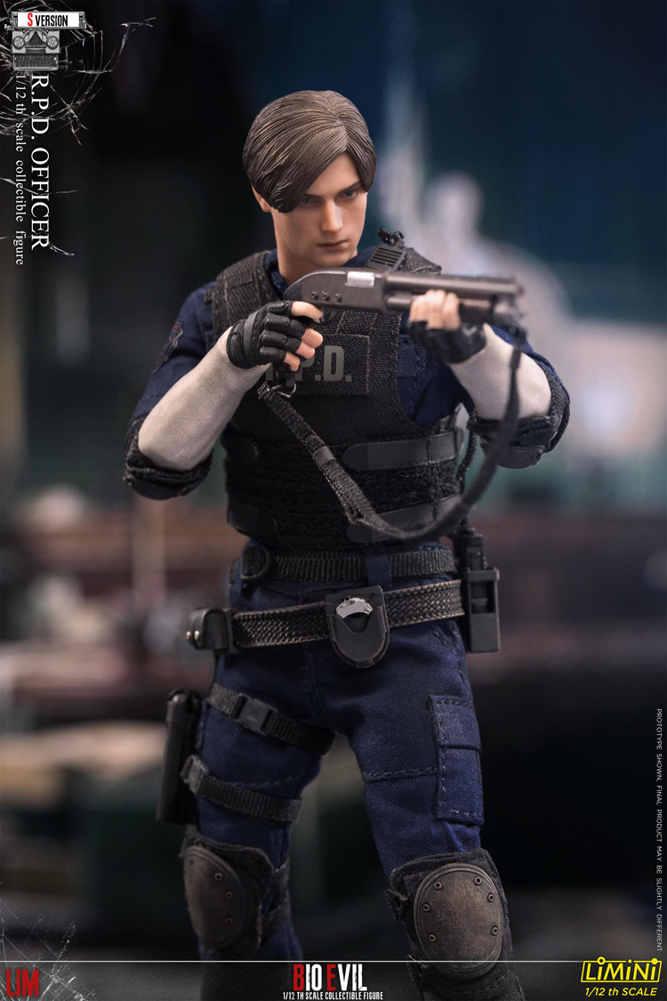 In Stock LimToys Leon Scott Kennedy Resident Evil RPD 1/12 Action