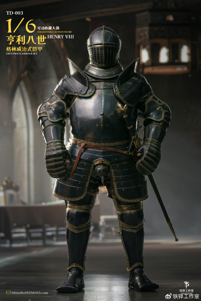[Pre-order] Tetsutaku studio  1/6th scale  TD003 Henry VIII  Greenwich Armour