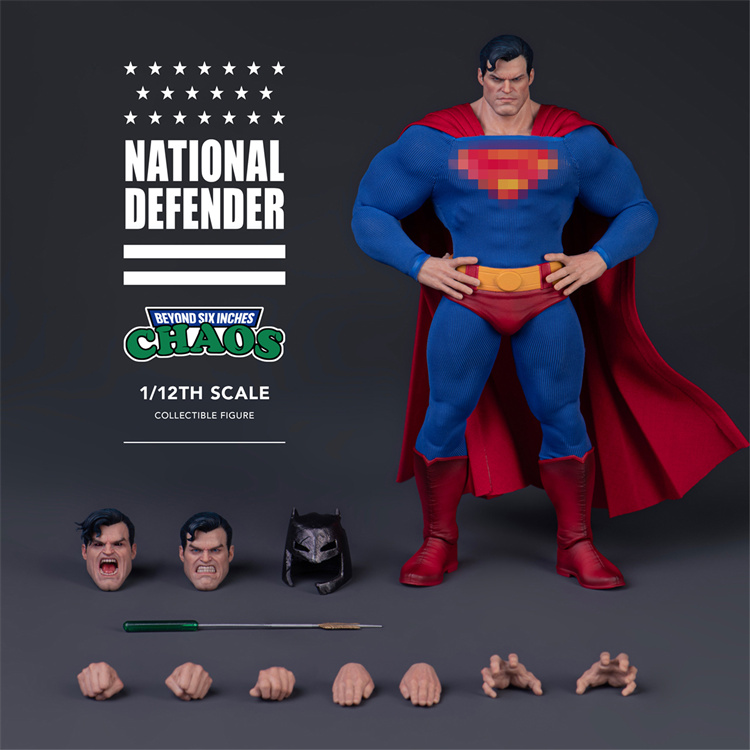 Pre-order] CHAOS No.001 1/12 National Defender Super Hero Action