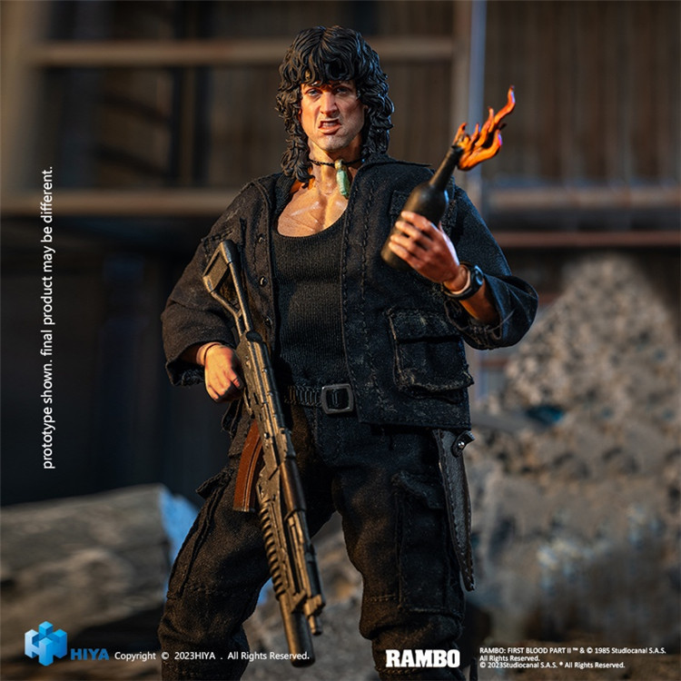 In Stock HIYA Toys 1/12  ESR0100 Exquisite Super series RAMBO First Blood III