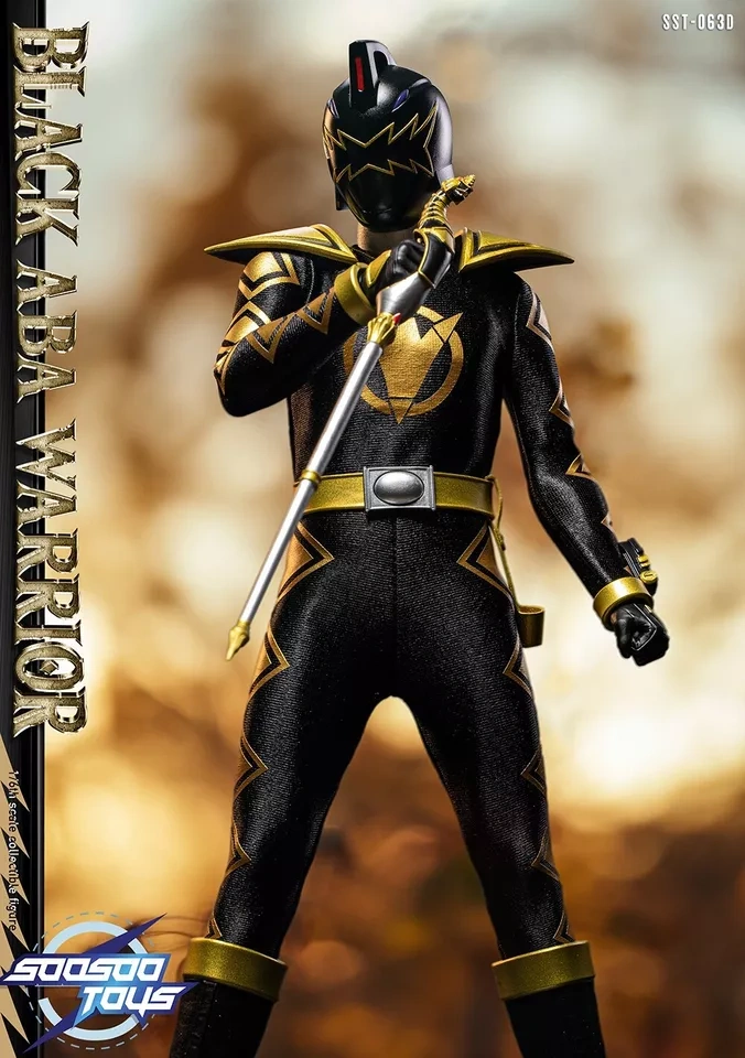 In Stock  Soosootoys SST-063D 1/6 Black Aba Warrior Collectible Action Figure
