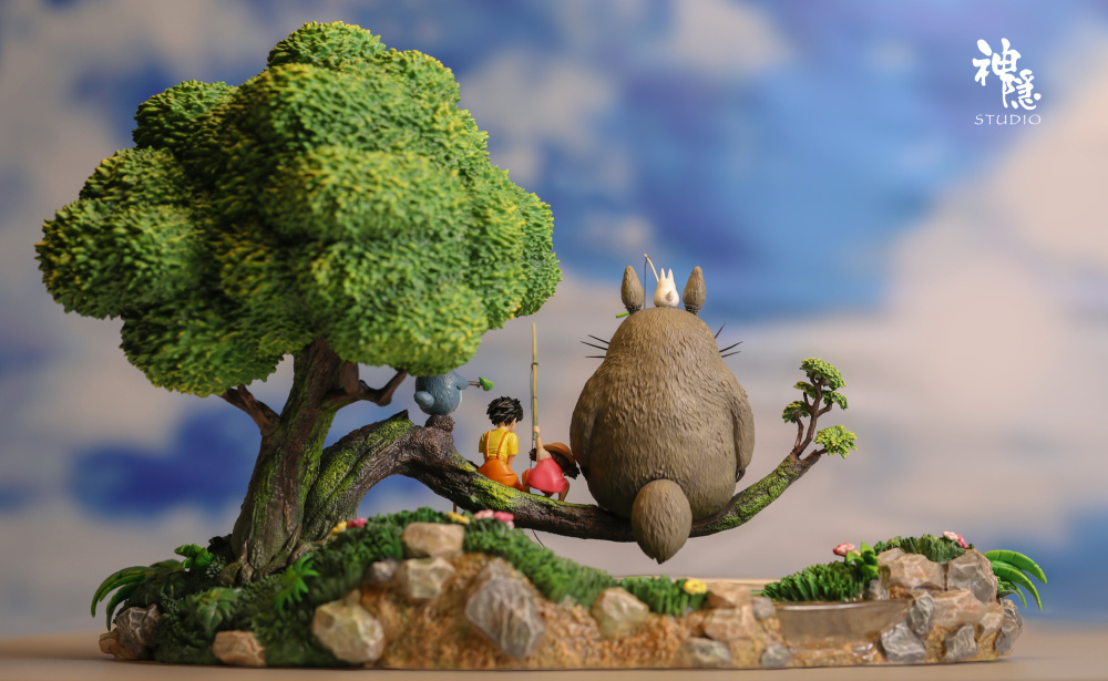 In Stock Miyazaki Miyazaki Totoro summer cozy time GK hand statue