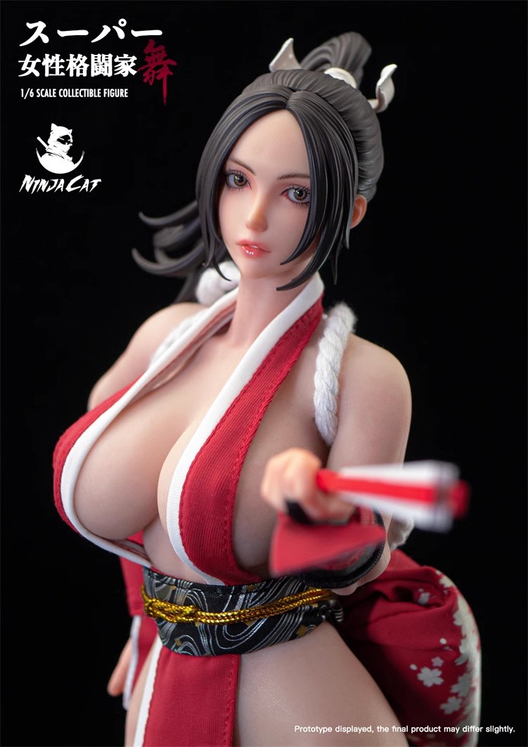 IN STOCK NINJA CAT N001 1/6 Female Fighter Mai Shiranui Cosplay