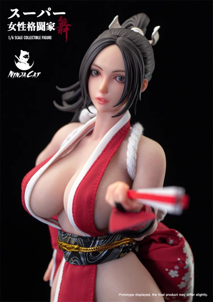 [Pre-order]  NINJA CAT N001 1/6 Female Fighter Mai Shiranui Cosplay Action Figure