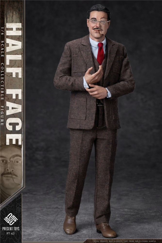 In Stock New PRESENT TOYS PT-sp63 1/6 Boardwalk Empire Richard Harrow 12" Figure