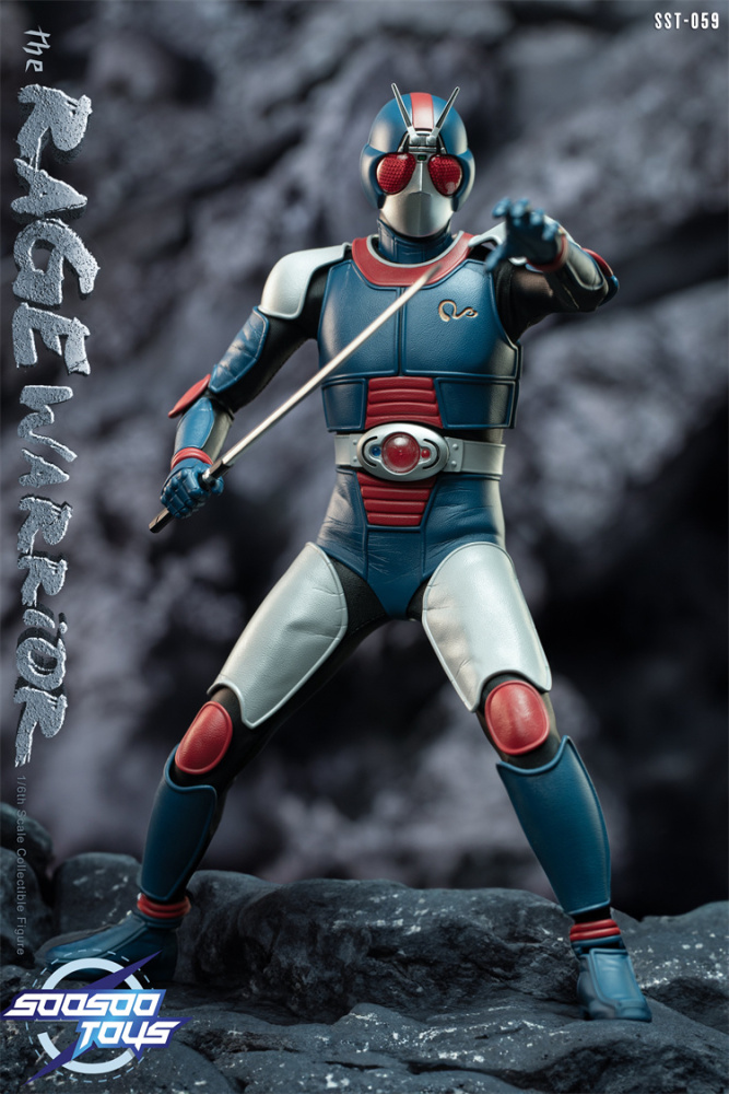In Stock Soosootoys SST-059 1/6 Masked Rider Black RX Action Figure Model Toy