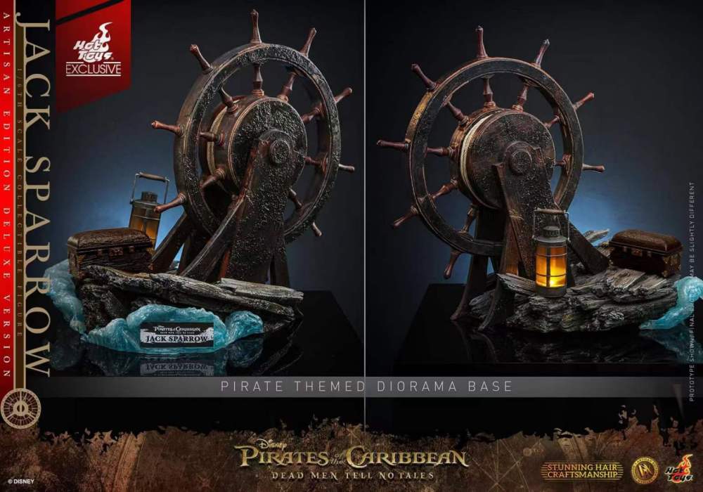 First batch HOTTOYS 1/6 DX37 DX38 ARTISAN JACK SPARROW