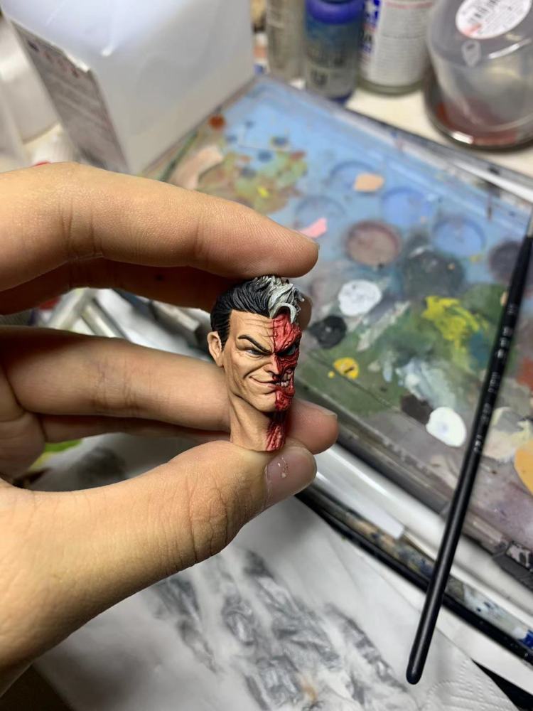 Two-Face 1/12th Headsculpt