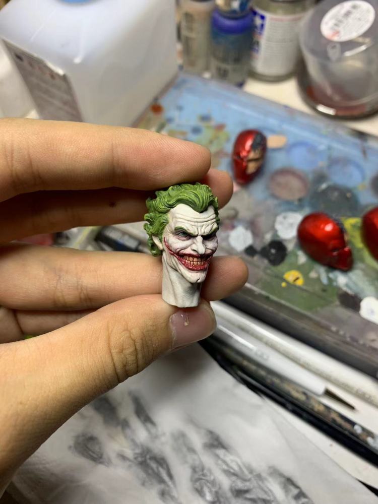 Lee Bermejo The Joker 1/12th Headsculpt