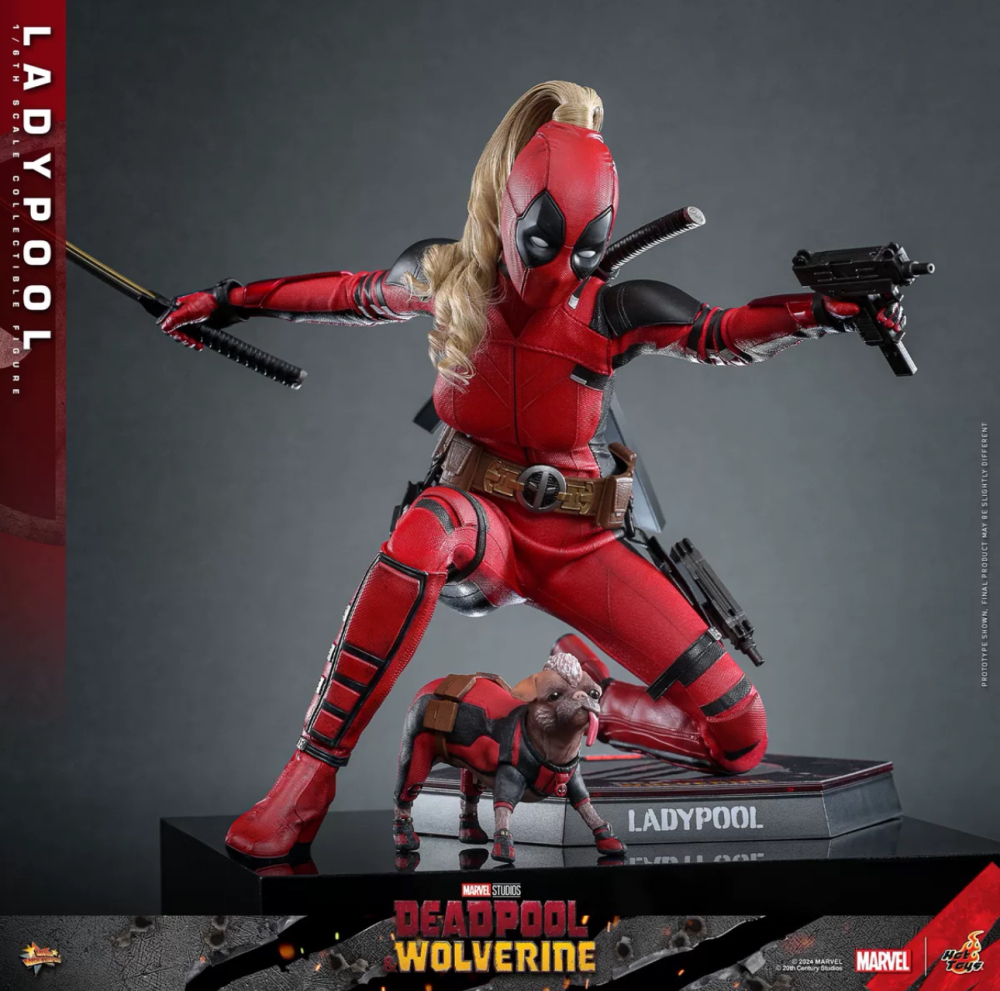IN STOCK Hottoys  "Deadpool and Wolverine" Female Deadpool 1/6 Collection figure