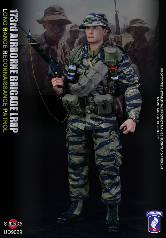 In Stock UJINDOU 1/ 6 UD9029  Army 173rd Airborne Brigade LRRP in Vietnam Figure