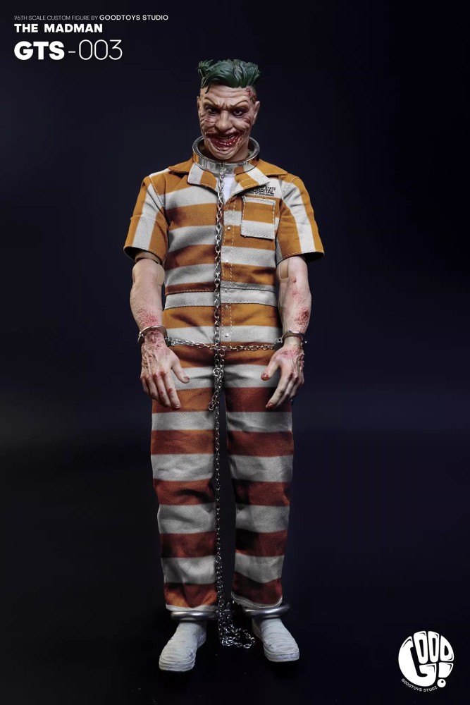 In Stock Goodtoys GTS-003 1/6 The Batman Prisoner Clothing Joker 12" Action Figure Toy