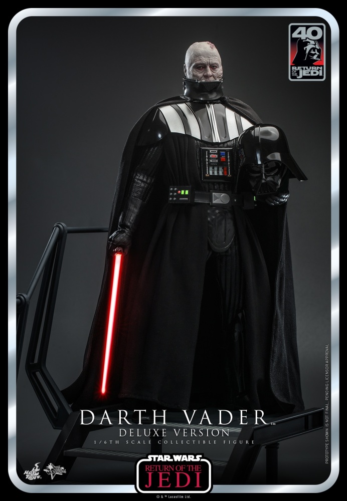 In Stock Hot Toys MMS700 Star Wars VI: Return of the Jedi 1/6 Darth Vader DELUXE Version