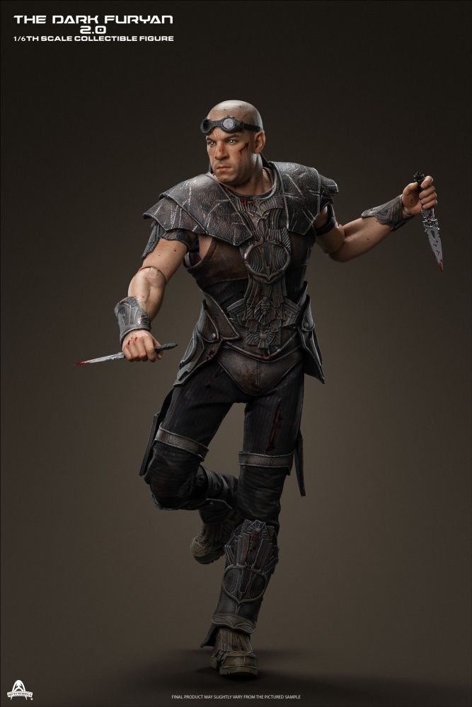 In Stock Art Figures AF-031 1/6 The Dark Furyan 2.0 12" Male Action Figure Toy