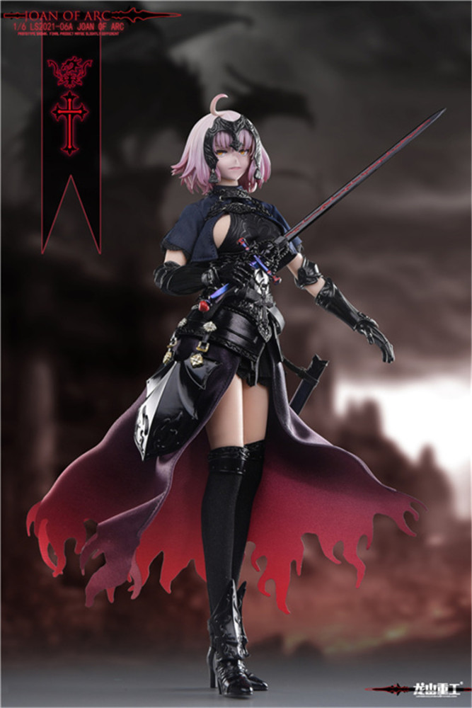 In Stock  LONGSHANZHONGGONG SL2021-06A Joan of arc with Metal Armor 1/6 Action Figure