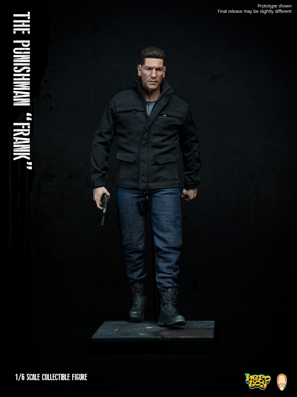 In Stock Facepoolfigure x Herotoy FP008B The Punishman Frank 1/6