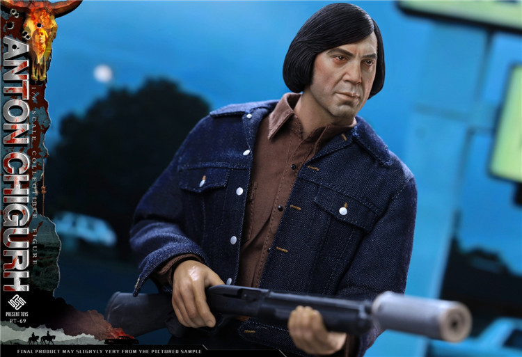 [Pre-order]  PRESENT TOYS PT-sp69 1/6 Anton Chigurh Collectible Action Figure Model