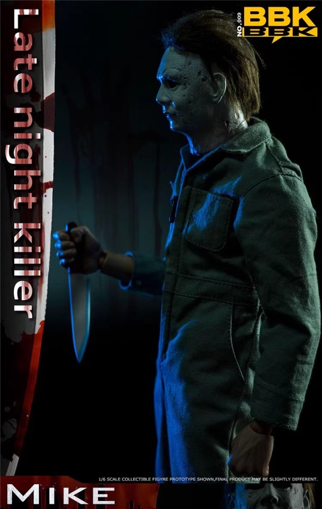 In Stock BBK009 Halloween Night 1/6 Killer Mike 12" Figure