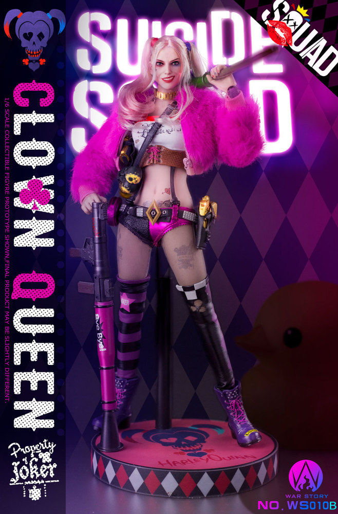 In Stock WAR STORY WS010B 1/6 Joker Clown Harleen Queen Figure Toy Deluxe Ver.